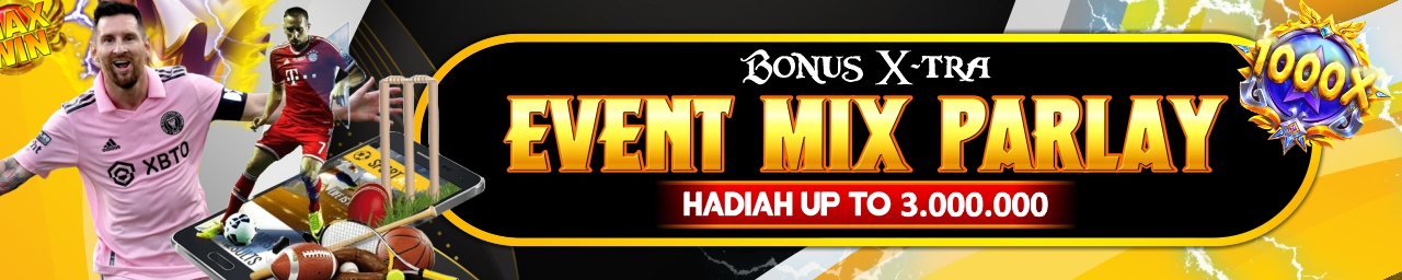 EVENT MIX PARLAY HADIAH 3.000.000